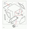 fixation garnissage de toit Freelander 1