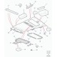 Land rover rembourrage mousse Freelander 1 (EEK100240)