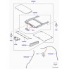 deflecteur de vent-cadre de toit Range Sport
