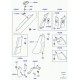 Land rover garnissage montant a Range L322 (EMC000082PVA)