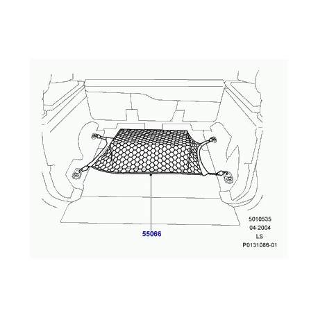 Land rover filet Discovery 3 (EOO500010PVJ)