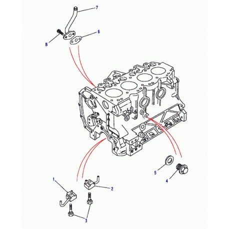 Land rover tuyau Discovery 1 (ERR1094)