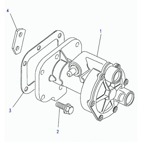 Land rover joint de pompe a vide Defender 90, 110, 130 et Discovery 1 (ERR2027)