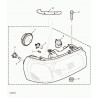 ecrou a collet Discovery 2, 3,  Freelander 1 et Range P38,  Sport