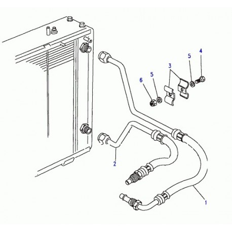 Land rover joint torique Discovery 1, 2,  Freelander 1,  2 et Range P38 (ESR1594L)