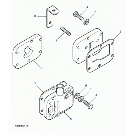 Land rover couverture Discovery 1 (ETC7929)