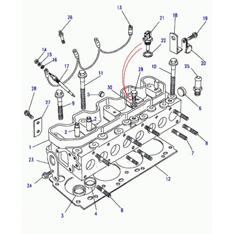 Land rover oeil de levage moteur Discovery 1 (ETC8031)