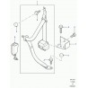 boucle ceinture de fixation Discovery 2