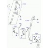 ceinture de securite Discovery 3, Range Sport