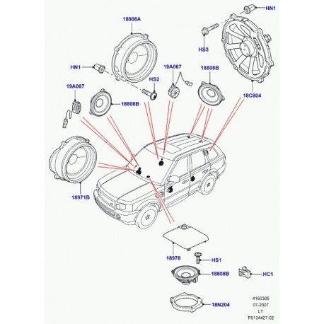 Land rover vis Freelander 1 et Range Sport (EYP000020)