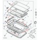 Land rover piece intercalaire Freelander 1 (EZN100040)