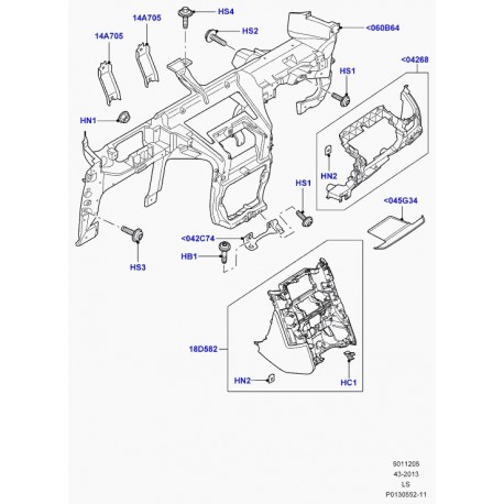 Land rover tapis Discovery 3 (FAH500022PVJ)