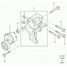 vis a tete six pans avec collet Defender 90, 110, 130,  Discovery 2 et Freelander 1