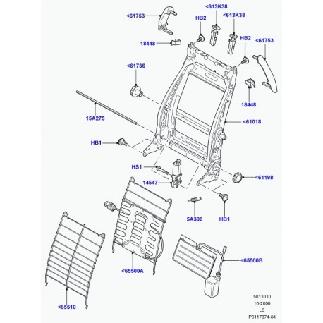 Land rover embase Discovery 3 (FCL500182PVJ)