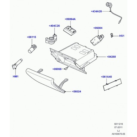 Land rover ressort Range L322 (FFD000020PVA)