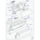 couvercle compartiment rangement Range L322
