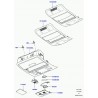 console de toit Range L322