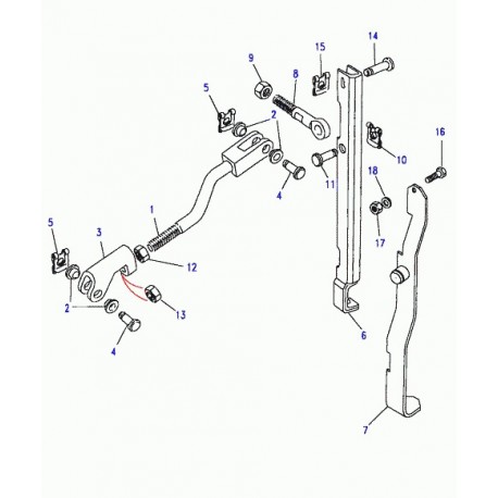 Land rover verrouillage de differentiel Discovery 1 (FRC8204)