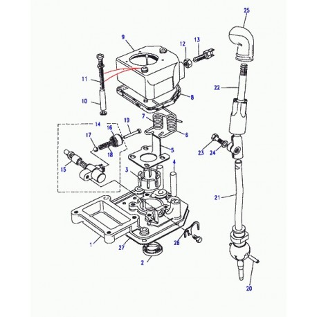 Land rover ressort a branches Discovery 1 (FRC8490)