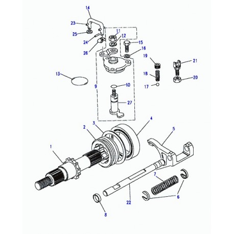 Land rover tringlage Discovery 1 (FRC8544)