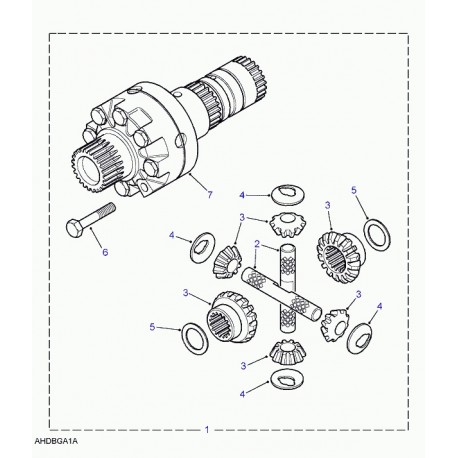 Land rover rondelle de pression Defender 90, 110, 130 et Discovery 1, 2 (FRC9847)
