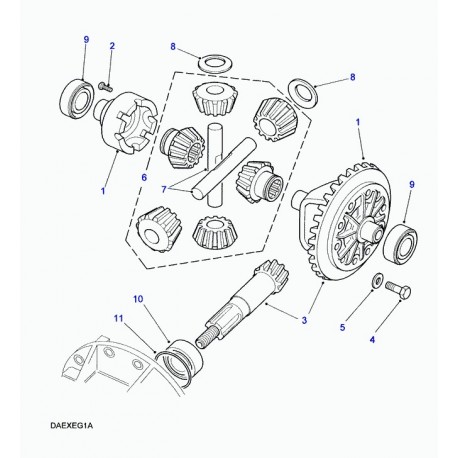 Land rover rondelle de pression Range P38 (FRC9979)