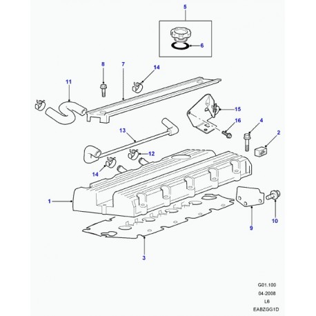 Land rover vis Freelander 1 (FS105121L)