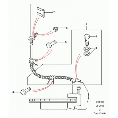 Land rover vis Range P38 (FS106167P)