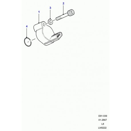 Land rover vis Defender 90, 110, 130 (FS106205M)