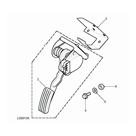 Land rover vis Defender 90, 110, 130, Discovery 3, Range L405, Sport (FS108306)