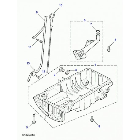 Land rover vis Freelander 1 (FT108255L)