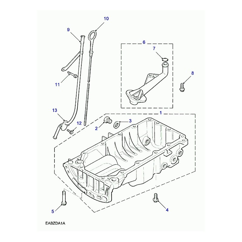 Commander vis Freelander 1 LAND ROVER (FT108255L) pas cher