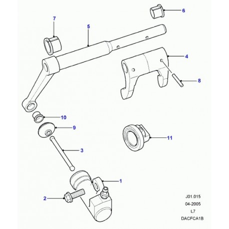 Land rover bague Range P38 (FTC2169)