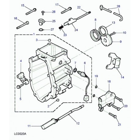 Land rover boitier de thermostat Range P38 (FTC2687)