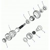 roulement a rouleaux coniques Defender 90, 110, 130, Discovery 1, Range Classic, P38