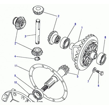 Land rover rondelle de reglage Discovery 1 (FTC3859)