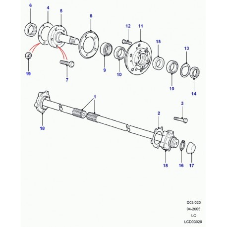 Capuchons valve de roue - Logo Land Rover - Best of LAND