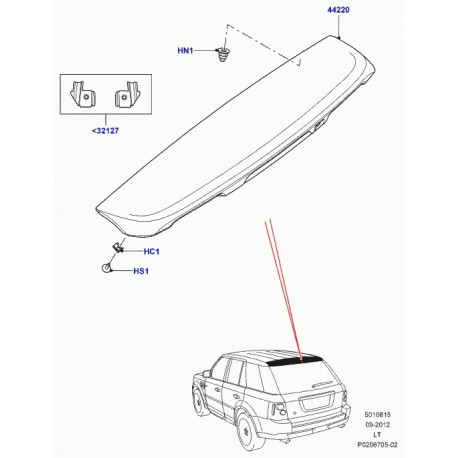 Land rover vis Range Sport (FYP106397)