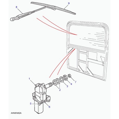 Land rover vis Defender 90, 110, 130 (GG106252)