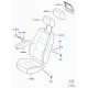 housse assise avant gauche