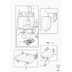 Land rover matelassure coussin de siege arrière Freelander 1 (HLF000990SMS)