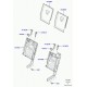 Land rover recouvrement support siege arrière Discovery 3 (HMS500031PVJ)
