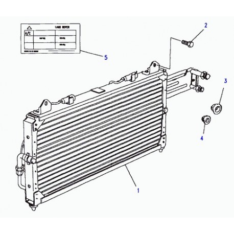 Land rover vis a tete six pans avec collet Discovery 1, 2 et Range P38 (HYG10014)