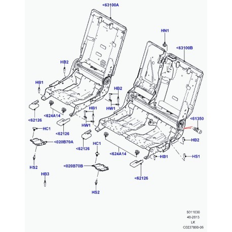 Land rover vis Range L405 (HYP000180)