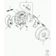 jeu de fixation-segments de frein Defender 90, 110, 130,  Discovery 2, Range P38