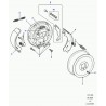 jeu de fixation-segments de frein Defender 90, 110, 130,  Discovery 2, Range P38