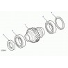 pignon d'arbre principal Defender 90, 110, 130 et Discovery 2