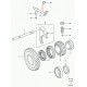 ecrou a six pans Defender 90, 110, 130 et Discovery 1, 2