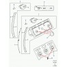 ensemble de commande chauffage Freelander 1