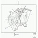 Land rover ventilateur Discovery 2 (JGL100040)